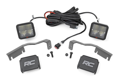 Kit de Luces LED | Montaje tipo Ditch | 2" Spectrum Pair | Spot | Nissan Frontier (22-26)