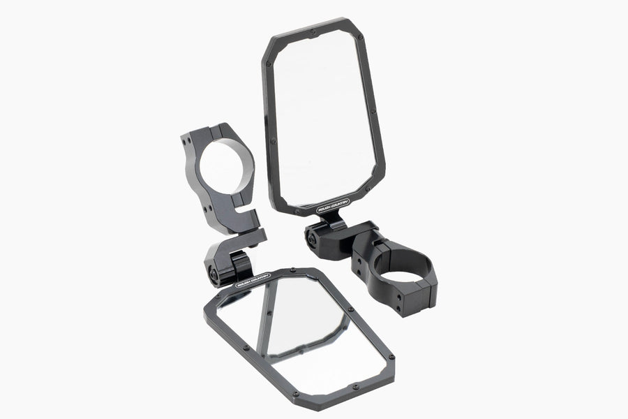 UTV Aluminio Side View Mirrors | Horizontal
