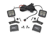 Kit de Luces LED | Montaje en Bisagra | 2" Spectrum Pair | Jeep Gladiator JT/Wrangler JL (18-26)