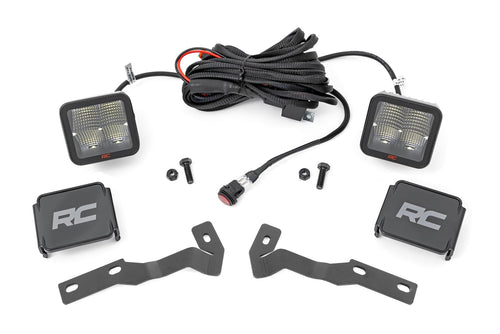 Kit de Luces LED | Montaje tipo Ditch | 2" Spectrum Pair | Spot | Toyota Tacoma (16-23)