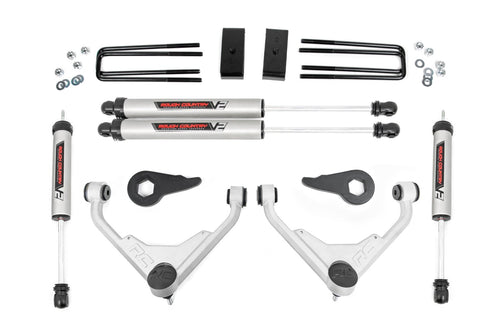 Kit de Elevación de 3 Pulgadas | V2 | FK/FF | Chevy/GMC 2500HD/3500HD/Suburban 2500/Yukon XL 2500 (01-10)