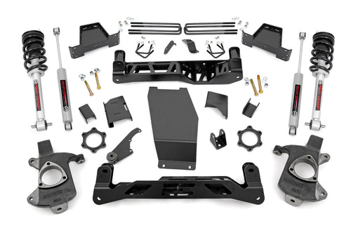 Kit de Elevación de 6 Pulgadas | Aluminio/Acero Estampado | N3 Struts | Chevy/GMC 1500 (14-18 & Classic)