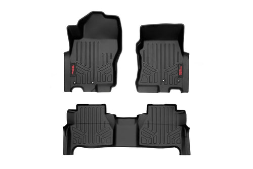 Tapetes | Delantero y Trasero | Cabina Crew | Nissan Frontier 2WD/4WD (2022-2026)
