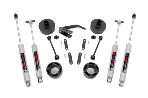 Kit de Elevación de 2.5 Pulgadas | Spacers | Jeep Wrangler JK/Wrangler Unlimited (07-18)