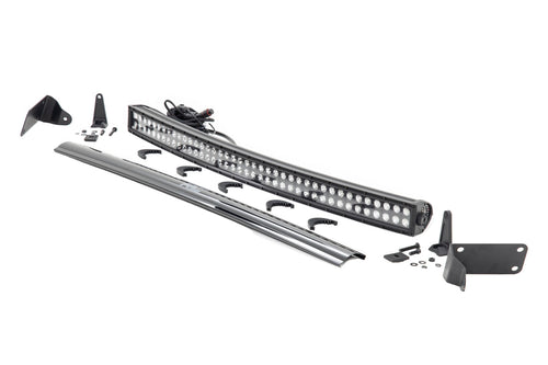 Kit de Luces LED | Montaje de Defensa | 40" Negro Dual Row | Ram 2500/3500 4WD (11-18)