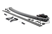 Kit de Luces LED | Montaje en Parabrisas | 50" BLK Single Row | Jeep Cherokee XJ (84-01)