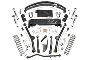 Kit de Elevación de 4.5 Pulgadas | Brazo Largo | RR Leafs | Jeep Cherokee XJ 4WD (84-01)