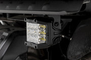 Luz LED | Montaje Debajo de la Caja | 3" Cromado Pair | Ángulo Amplio | Polaris XPEDITION ADV 5
