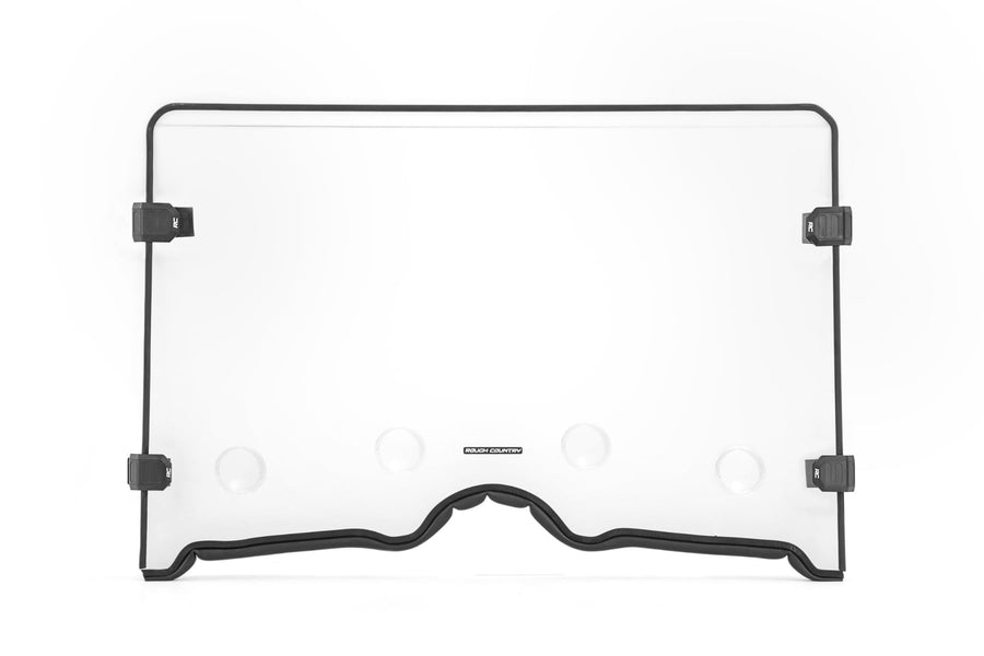Parabrisas Completo Ventilado | Scratch Resistant | Yamaha Rhino 450/Rhino 700