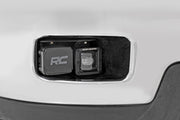 2 Inch LED Serie Negro Faros Auxiliares | SAE Fog | Amarillo