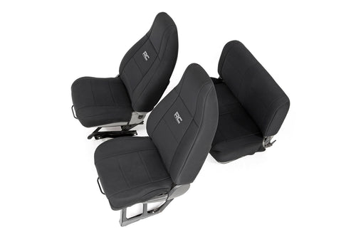 Fundas de Asiento | Delantero y Trasero | Jeep Wrangler YJ 4WD (1987-1990)