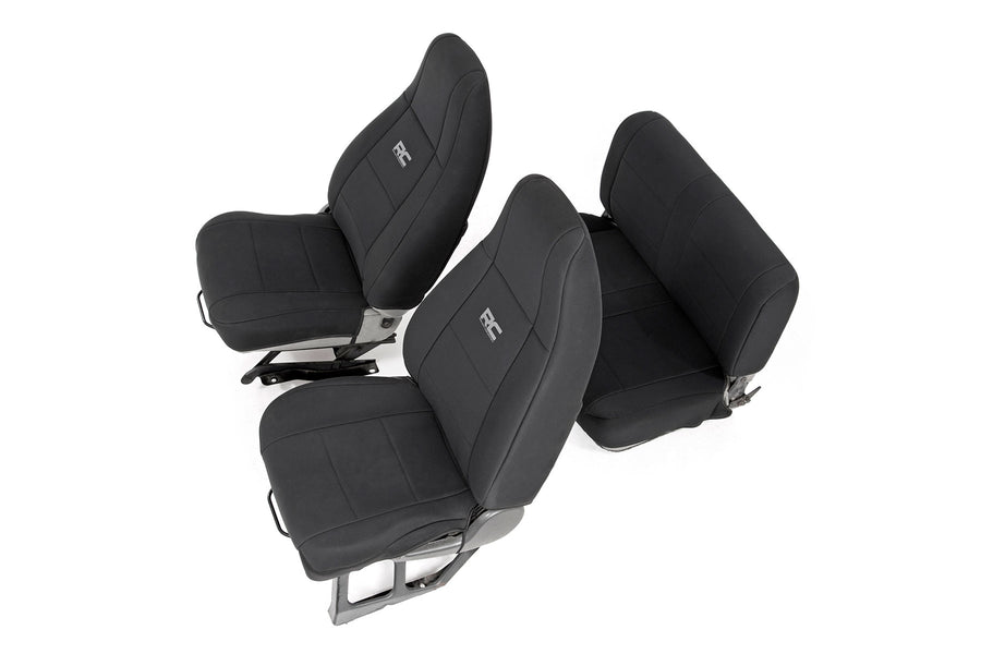 Fundas de Asiento | Delantero y Trasero | Jeep Wrangler YJ 4WD (1991-1995)
