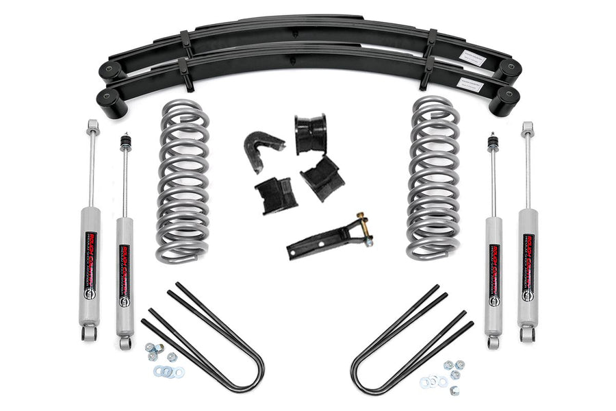 Kit de Elevación de 2.5 Pulgadas | Resortes Traseros | Ford F-100/F-150 4WD (1977-1979)