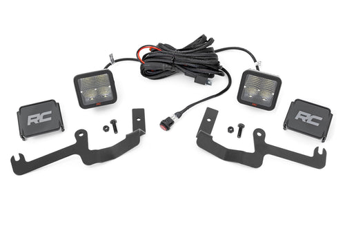 Kit de Luces LED | Montaje tipo Ditch | 2" Spectrum Pair | Spot | Chevy Silverado 1500 (19-26)