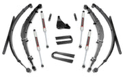 Kit de Elevación de 4 Pulgadas | Resortes Traseros | Ford F-250/F-350 Super Duty 4WD (99-04)