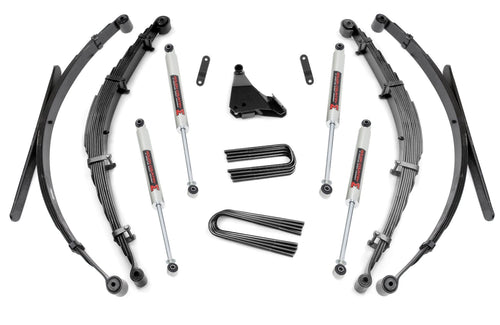 Kit de Elevación de 4 Pulgadas | Resortes Traseros | Ford F-250/F-350 Super Duty 4WD (99-04)