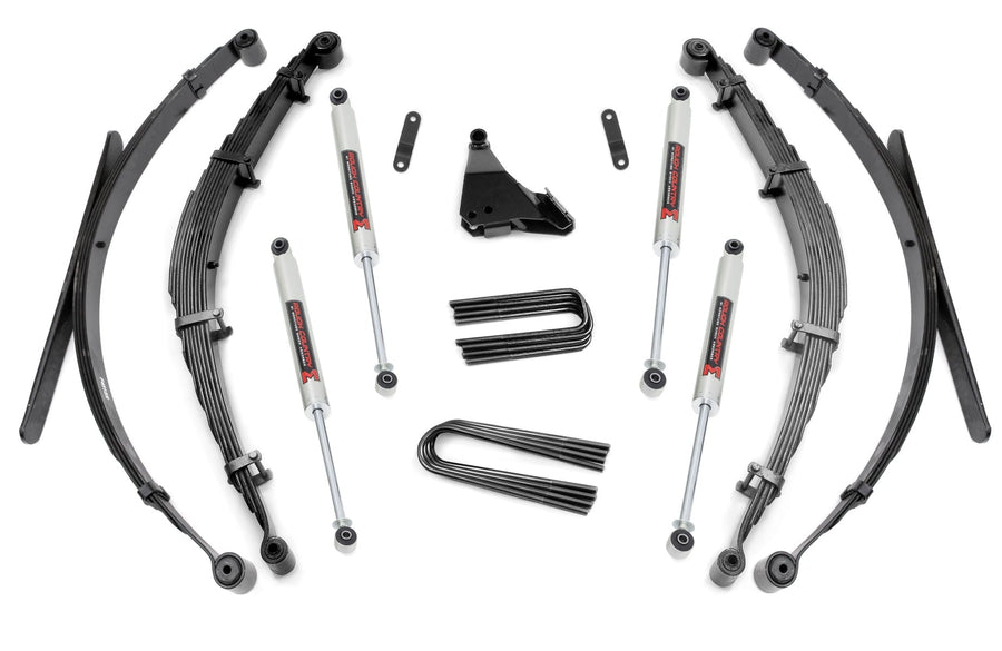 Kit de Elevación de 4 Pulgadas | Resortes Traseros | Ford F-250/F-350 Super Duty 4WD (99-04)